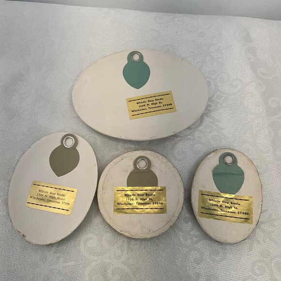 Vintage Holly Hobbie Decoupage Wall Decorations Set/4 - Picture 6 of 10